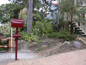 Pond Installation - before